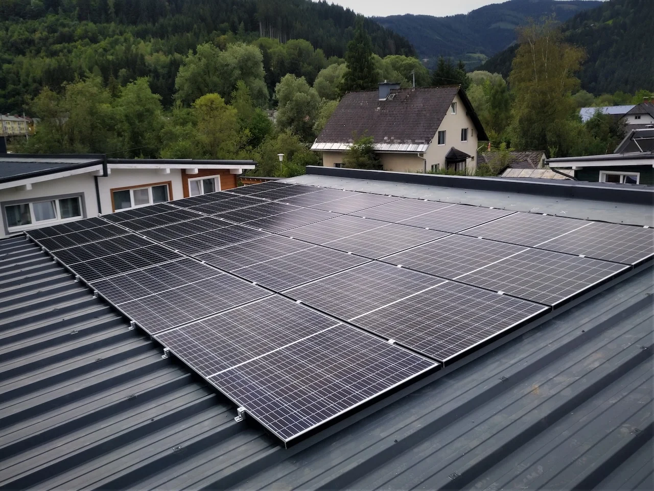 Solarpanel von Ennstal Solar