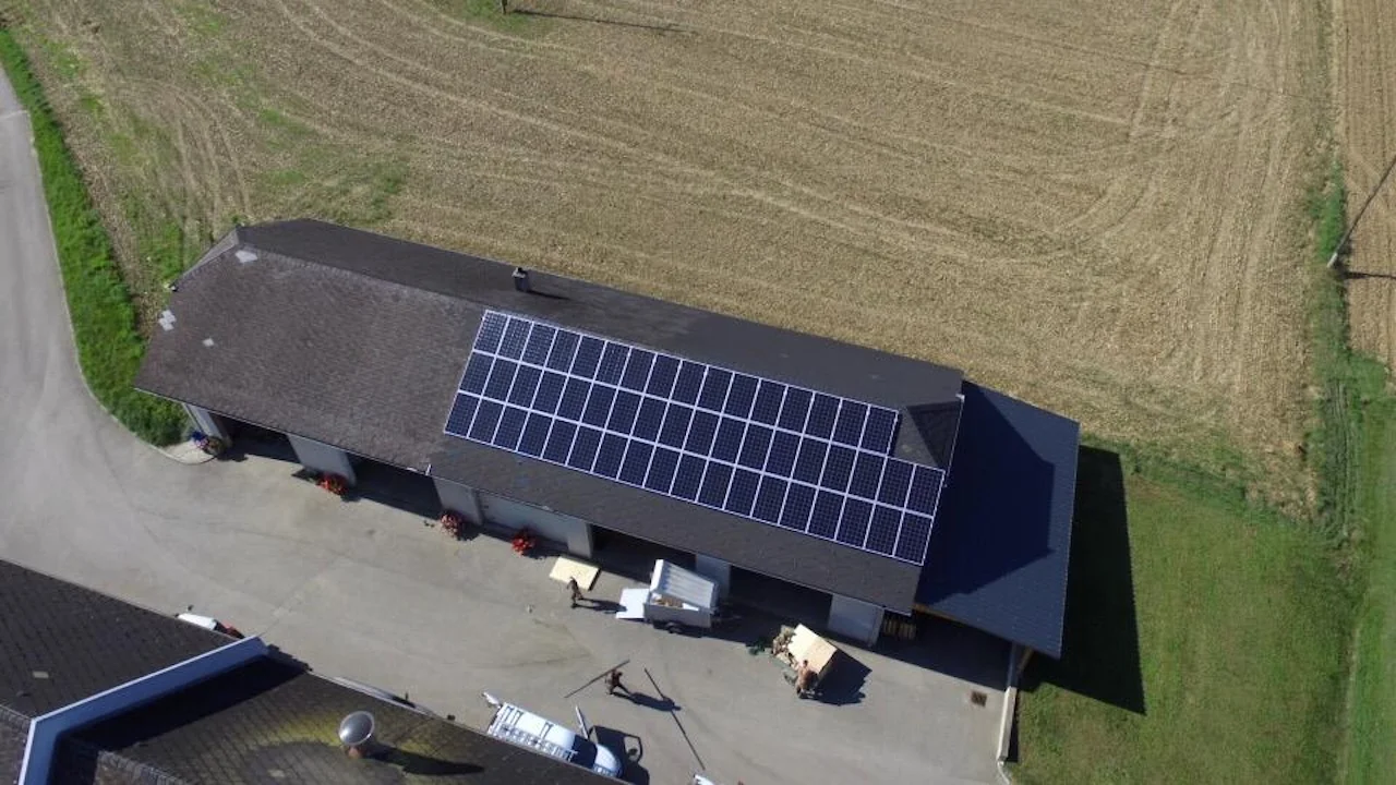 Solarpanel von Ennstal Solar