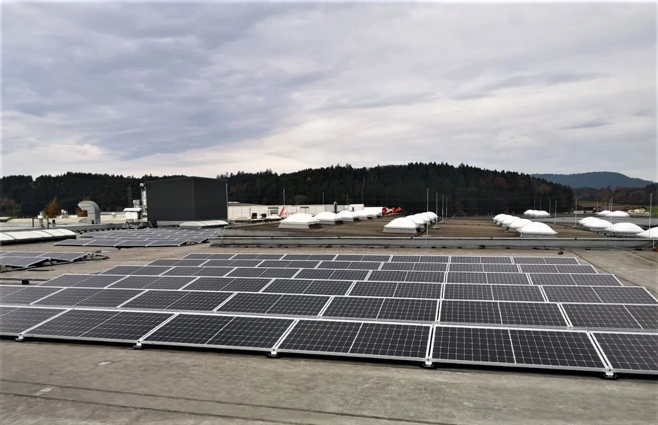 Solarpanel von Ennstal Solar