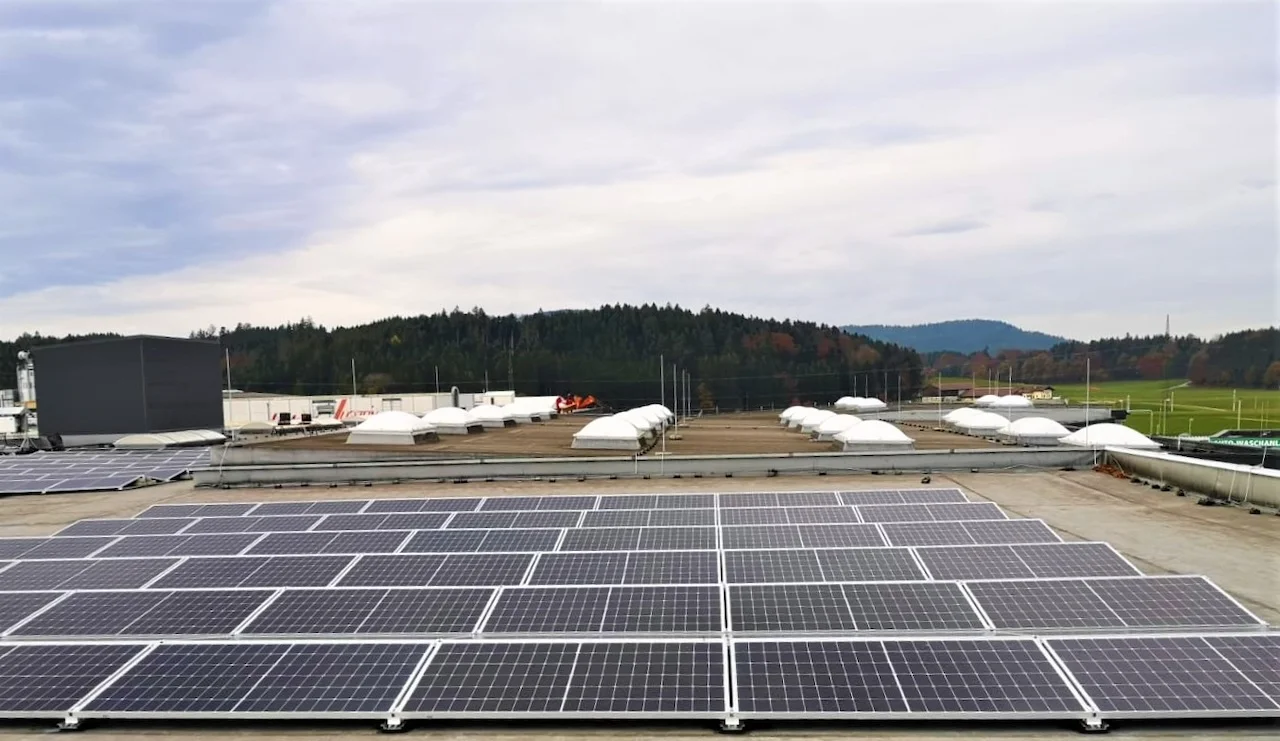 Solarpanel von Ennstal Solar