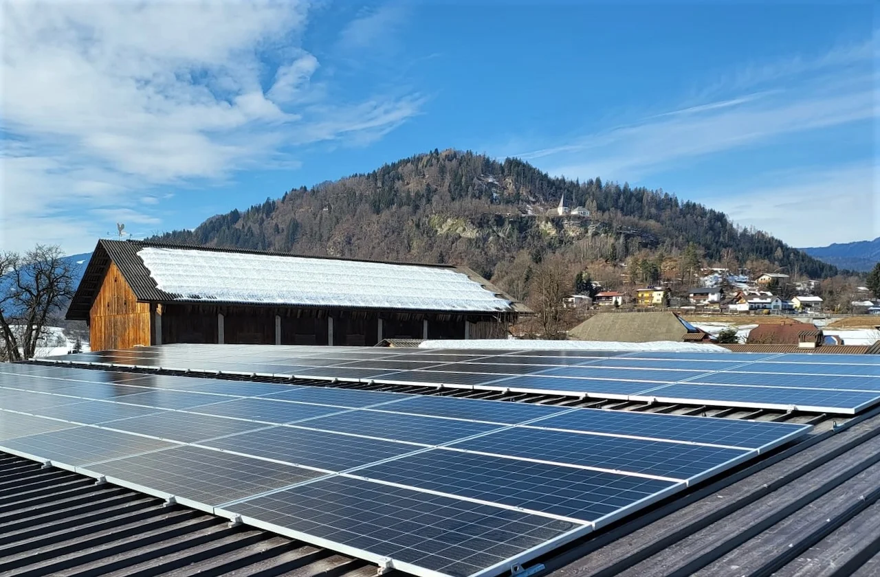 Solarpanel von Ennstal Solar