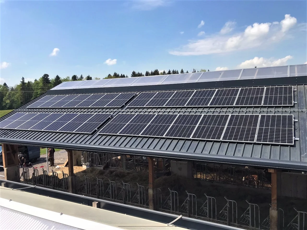 Solarpanel von Ennstal Solar