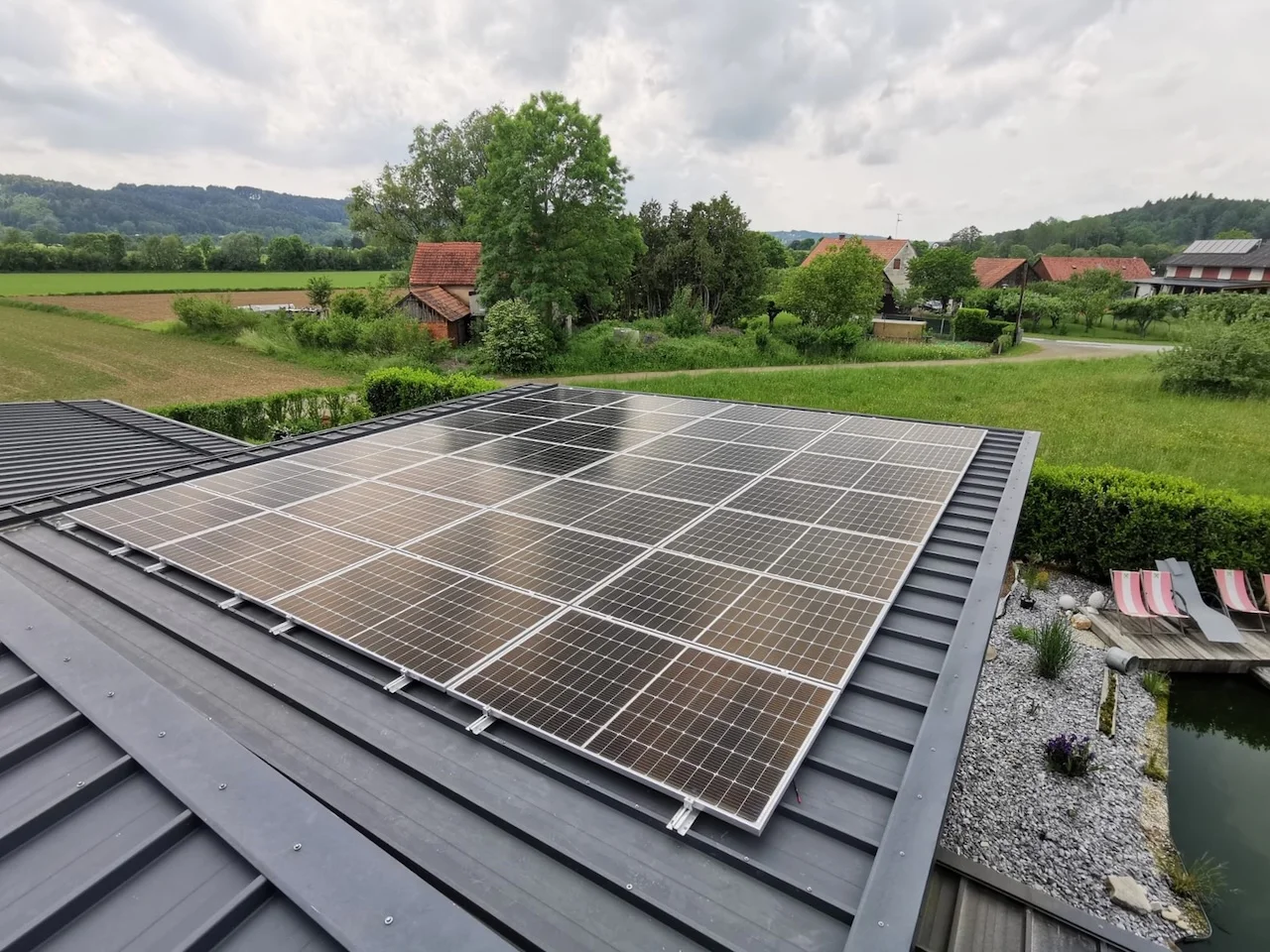 Solarpanel von Ennstal Solar