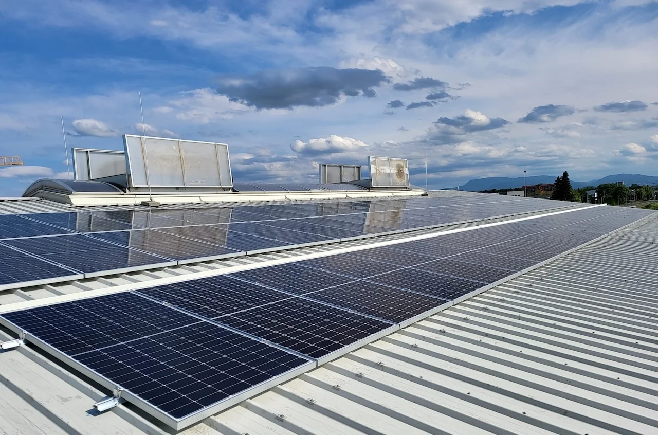 Solarpanel von Ennstal Solar