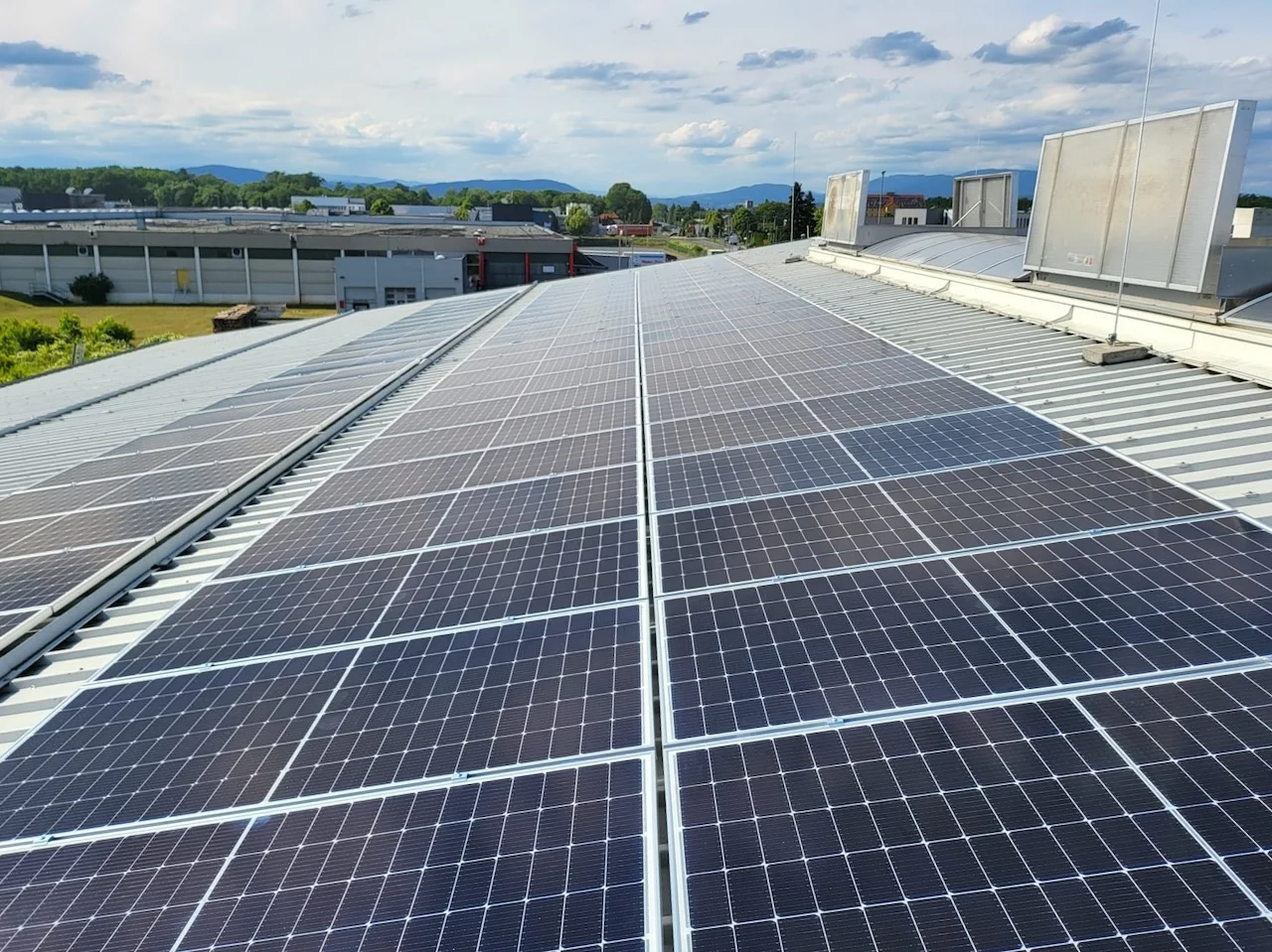 Solarpanel von Ennstal Solar